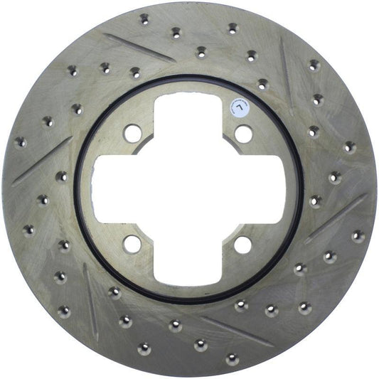 StopTech Slotted & Drilled Sport Brake Rotor - Torque Motorsport