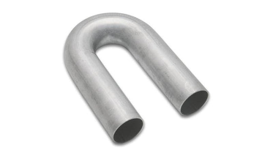 Vibrant 321 Stainless Steel 180 Degree Mandrel Bend 2.25in OD x 3.375in CLR 16 Gauge Wall Thickness - Torque Motorsport