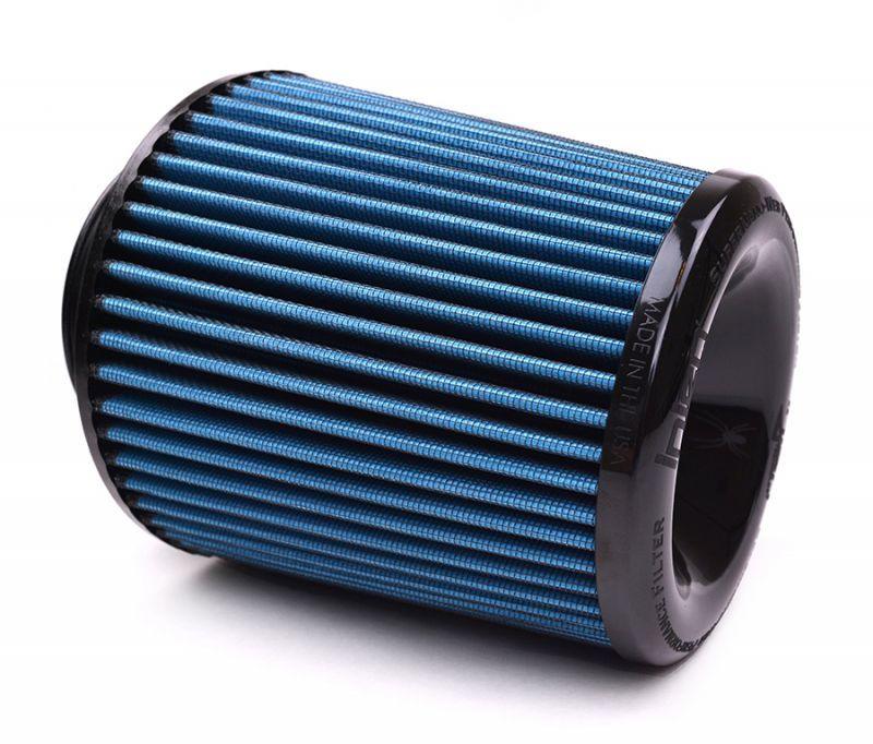 Injen Nanofiber Dry Air Filter - 4in Flange Dia / 6 1/2in Base / 7in Tall / 5 3/8in Top - Torque Motorsport