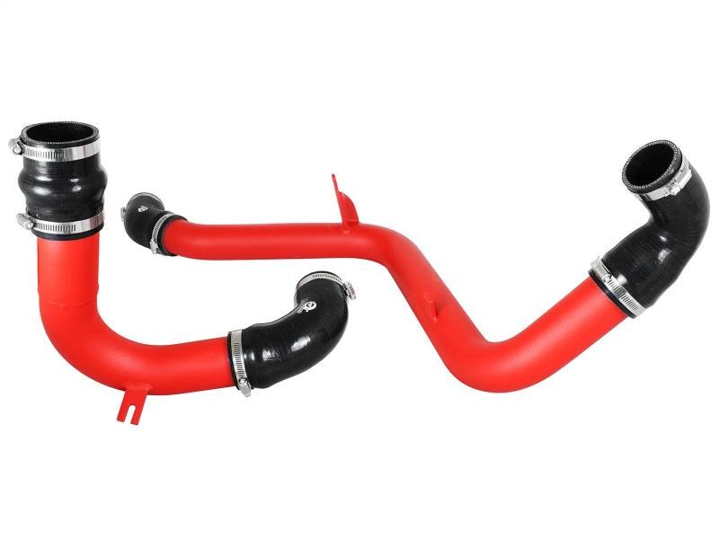 aFe BladeRunner 2.5in Red Intercooler Tubes Hot and Cold Side 12-16 Ford Focus ST 2.0L (t) - Torque Motorsport