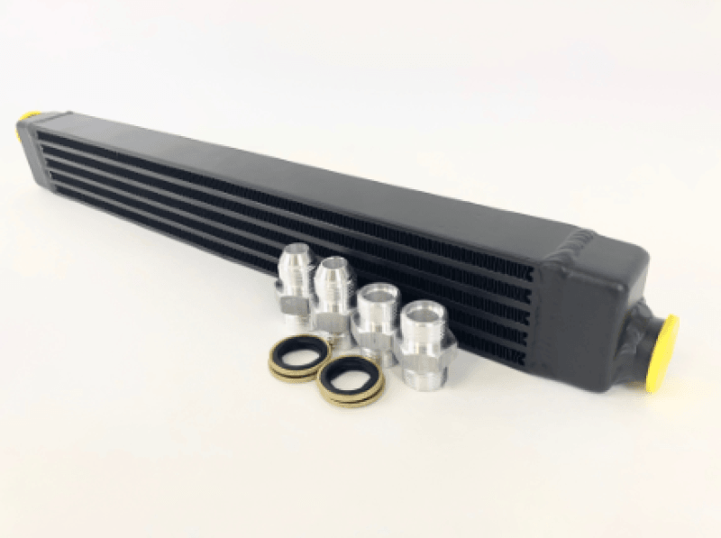 CSF 82-94 BMW 3 Series (E30) High Performance Oil Cooler w/-10AN Male & OEM Fittings - Torque Motorsport