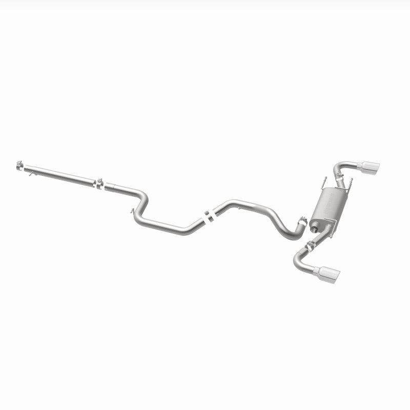 MagnaFlow 10-12 Mazda 3 L4 2.5L Hatchback Split Rear Exit Stainless Cat Back Performance Exhaust - Torque Motorsport