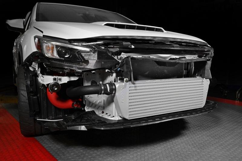 Perrin 22-23 Subaru WRX Front Mount Intercooler Kit (Black Tubes & Silver Core) - Torque Motorsport