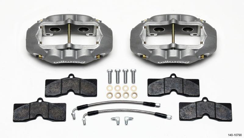 Wilwood D8-4 Rear Caliper Kit Clear Corvette C2 / C3 65-82 - Torque Motorsport