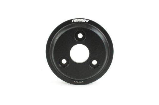 Perrin 15-21 Subaru WRX Lightweight Water Pump Pulley - Black - Torque Motorsport