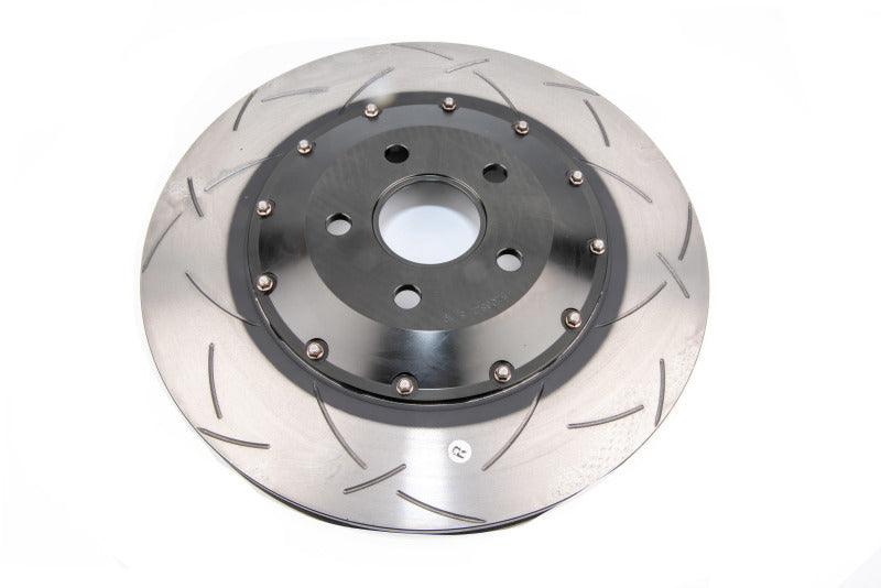 DBA 97-04 Corvette C5/C6 Front Slotted 5000 Series 2 Piece Rotor Assembled w/ Black Hat - Torque Motorsport