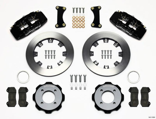 Wilwood Dynapro 6 Front Hat Kit 12.19in 2011 Fiesta - Torque Motorsport