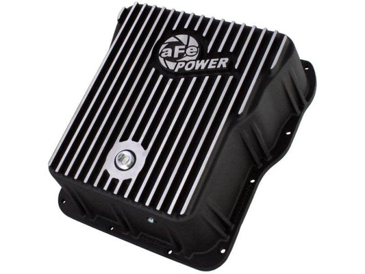 aFe Power Cover Trans Pan Machined Trans Pan GM Diesel Trucks 01-12 V8-6.6L Machined - Torque Motorsport