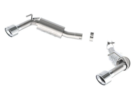 Borla 14-15 Camaro SS 6.2L V8 RWD Single Split Rr Exit ATAK Exhaust (rear section only) - Torque Motorsport