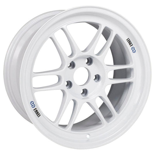 Enkei RPF1 17x9 5x114.3 22mm Offset 73mm Bore Vanquish White Wheel - Torque Motorsport