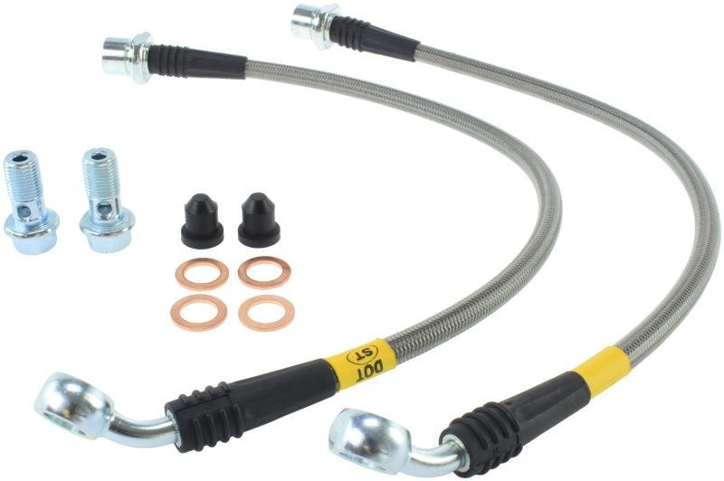 StopTech 06-08 Lexus IS350 / 06 GS300/GS430 Stainless Steel Front Brake Lines - Torque Motorsport