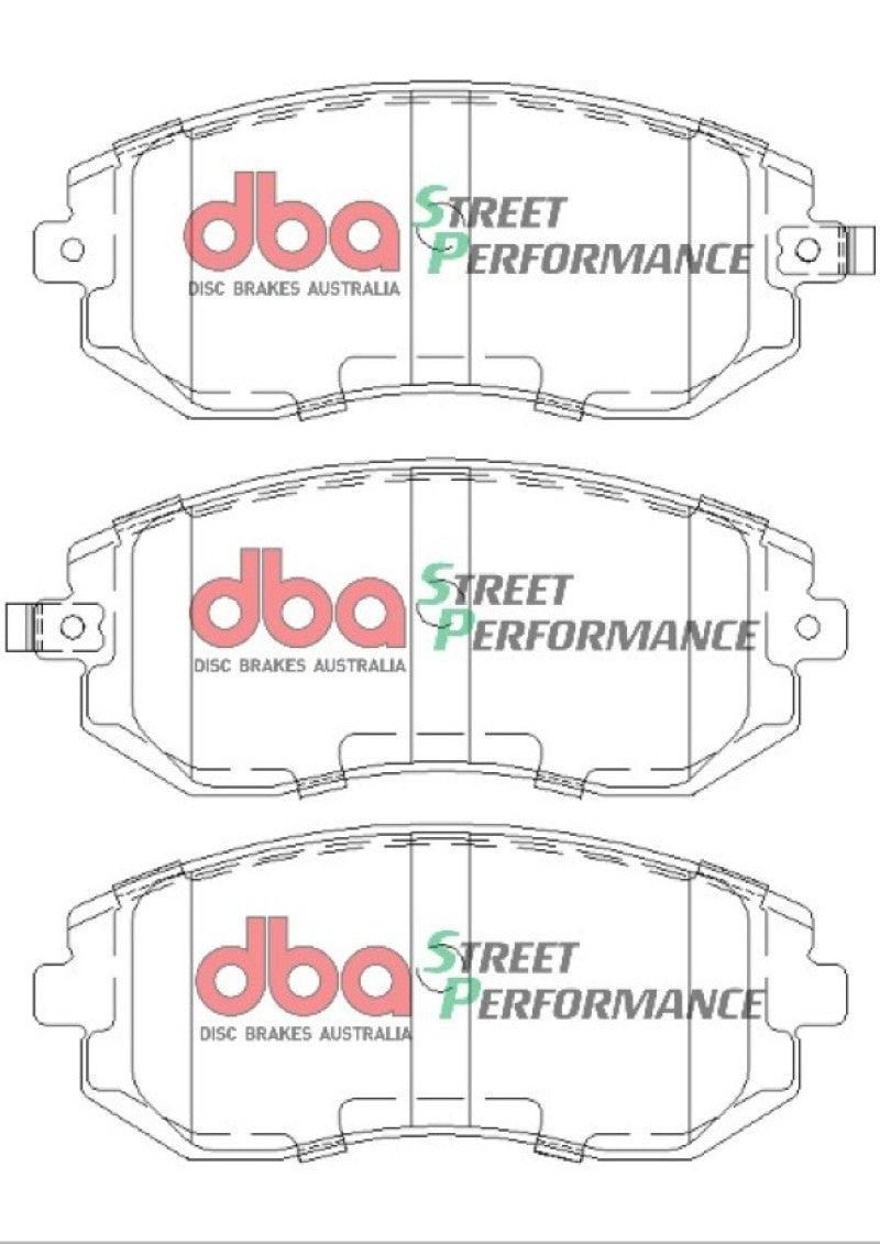 DBA 03-05 Subaru WRX / 08 Subaru WRX SP500 Front Brake Pads - Torque Motorsport