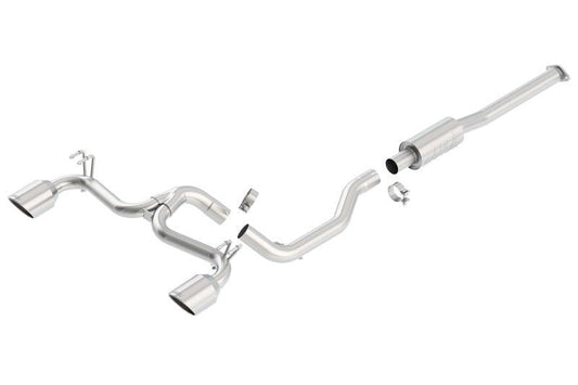 Borla 08-14 Mitsubishi EVO X Catback Exhaust - Torque Motorsport