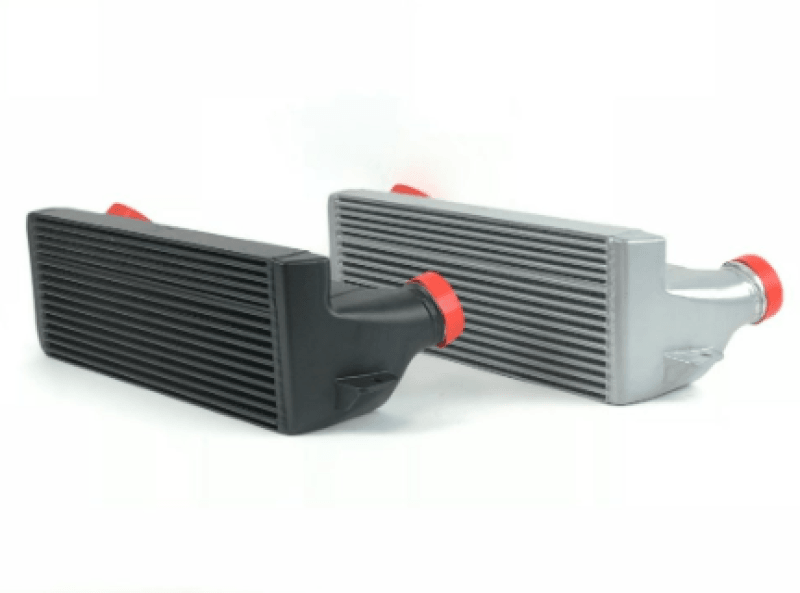 CSF 04-13 BMW 335i/xi (E90/E91/E92/E93) High Performance Stepped Core Bar/Plate Intercooler - Black - Torque Motorsport