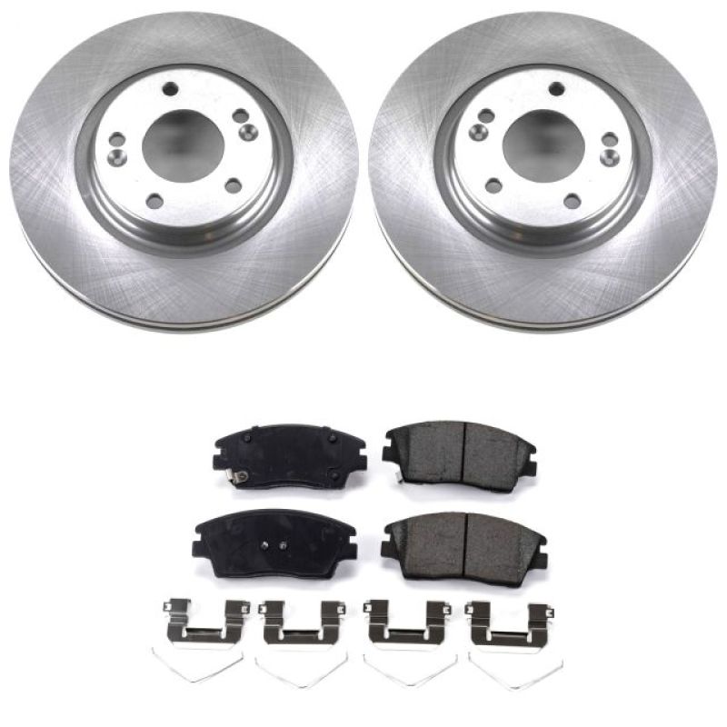 Power Stop 17-19 Hyundai Elantra Front Autospecialty Brake Kit