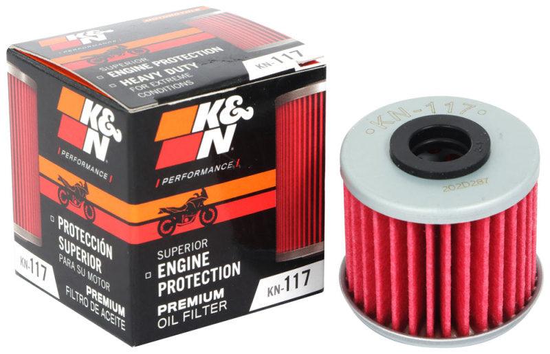 K&N Honda 1.58in OD 0.42in ID 1.4in Height Cartridge Oil Filter - Torque Motorsport