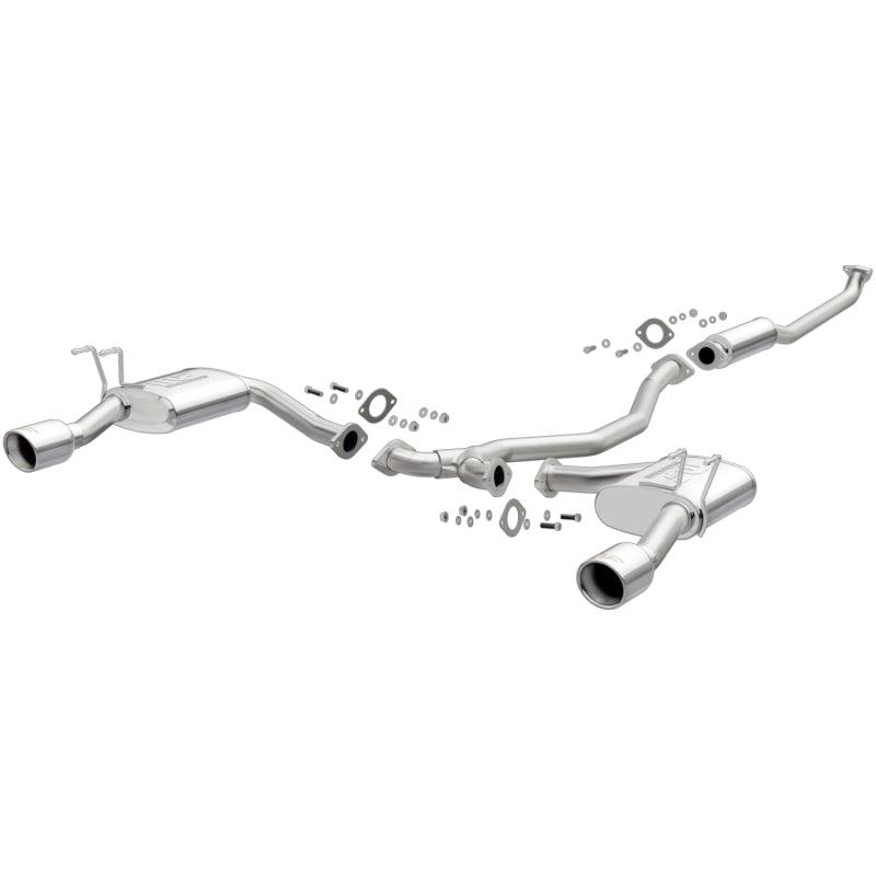 MagnaFlow Cat-Back 2016 Honda Civic (Sedan Only) 1.5L L4 Turbo 2.25in SS Dual Outlet - Torque Motorsport