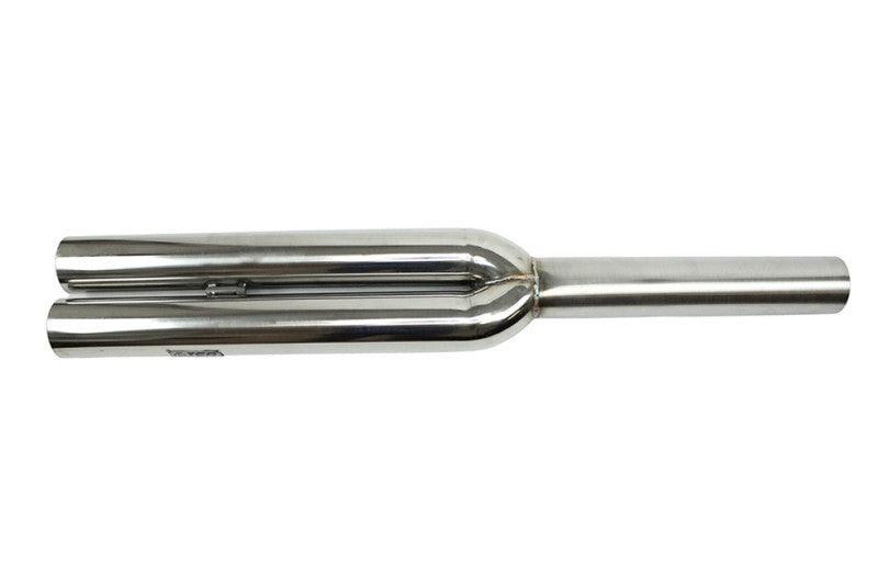 ISR Performance Universal 3in Dual Tips 40in Length. 16in to Dual 24in - Torque Motorsport