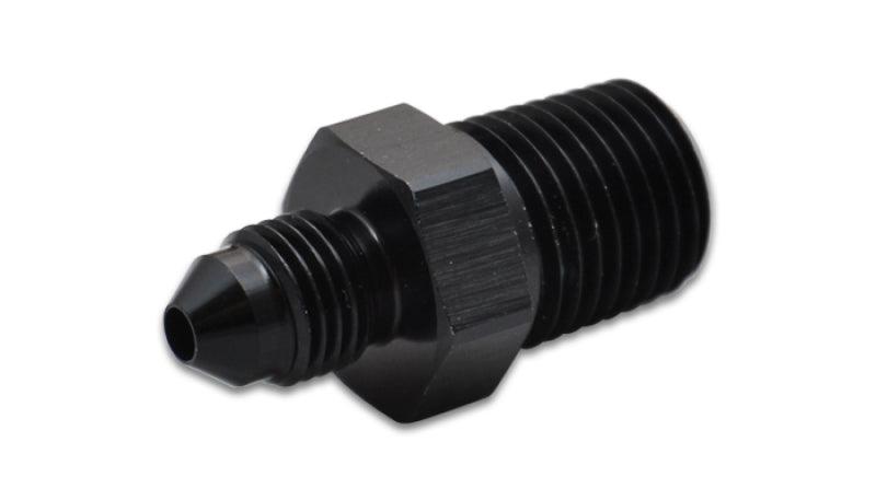 Vibrant Straight Adapter Fitting Size -3AN x 1/4in NPT - Torque Motorsport