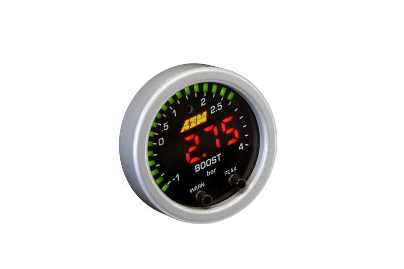 AEM X-Series Boost Pressure -30inHg 60psi Gauge Kit - Torque Motorsport