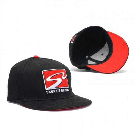 Skunk2 Team Baseball Cap Racetrack Logo (Black) - L/XL - Torque Motorsport