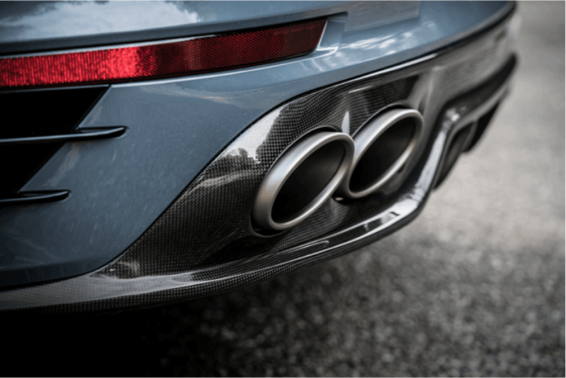 Akrapovic 16-17 Porsche 911 Turbo/Turbo S (991.2) Rear Carbon Fiber Diffuser - High Gloss - Torque Motorsport