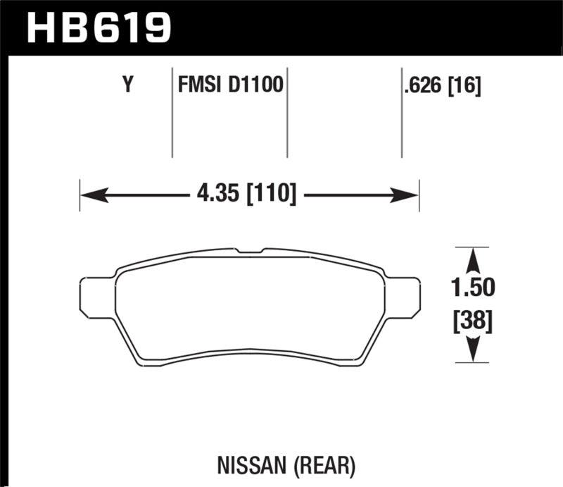 Hawk LTS Street Brake Pads - Torque Motorsport