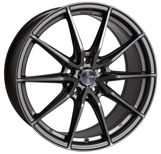 Enkei DRACO 18x8.0 5x114.3 35mm Offset 72.6mm Bore Anthracite Wheel - Torque Motorsport