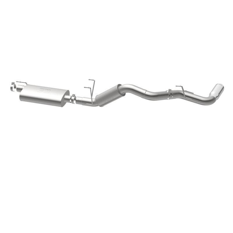 MagnaFlow Cat-Back, SS, 4in, Single Pass Side Rear Exit 5in Tip 14-15 Ram 2500 6.4L V8 CC LB/MC SB - Torque Motorsport