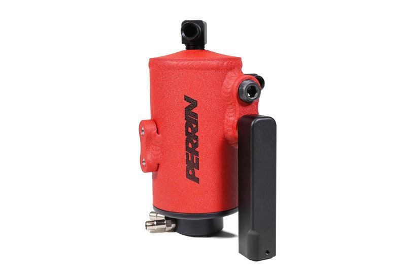 Perrin 22-23 Subaru WRX Air Oil Separator - Red - Torque Motorsport