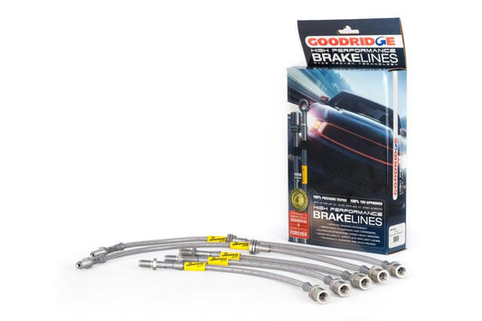 Goodridge 8/84-7/87 Toyota Corolla GTS - Rear Disc Brake Lines - Torque Motorsport