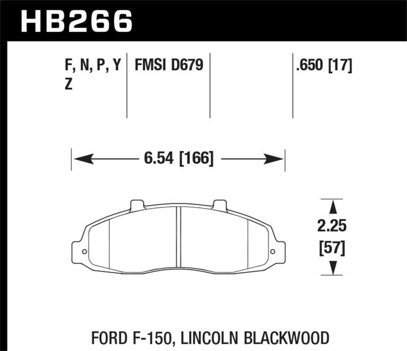 Hawk LTS Street Brake Pads - Torque Motorsport