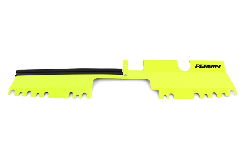 Perrin 15-21 WRX/STI Radiator Shroud (With/Without OEM Intake Scoop) - Neon Yellow - Torque Motorsport