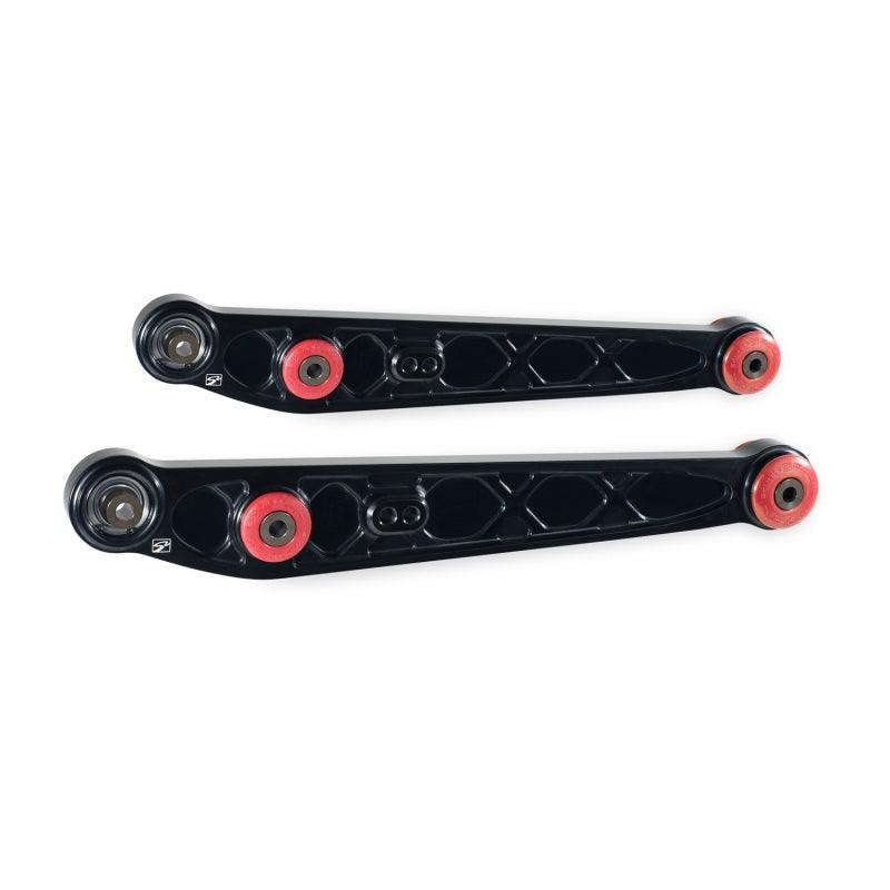 Skunk2 Honda/Acura EK Alpha Series Rear Lower Control Arm Set - Black - Torque Motorsport