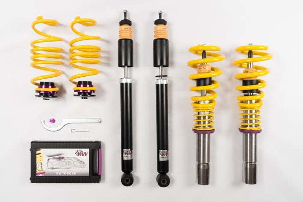 KW Coilover Kit V1 Audi A4 S4 (8K/B8) w/o electronic dampening controlSedan FWD + Quattro - Torque Motorsport