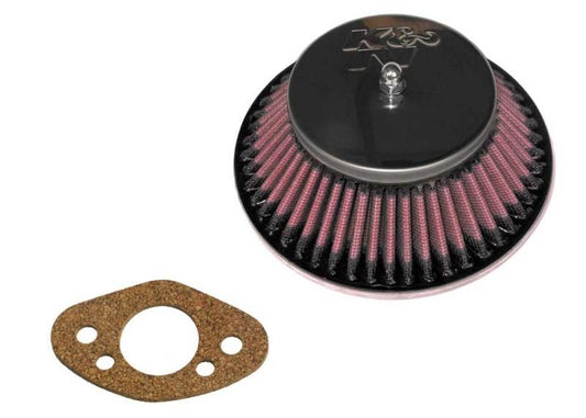 K&N 59-74 Rover Custom Round Race Filter Length 6.56in Width 6.31in Height 2.25in - Torque Motorsport