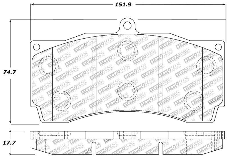 StopTech Performance Brake Pads - Torque Motorsport