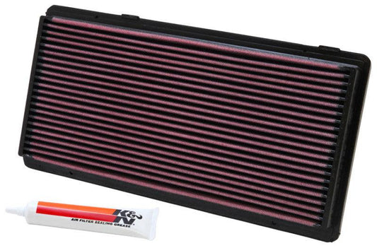 K&N 96-01 Jeep Cherokee 2.5L/4.0L Drop In Air Filter - Torque Motorsport