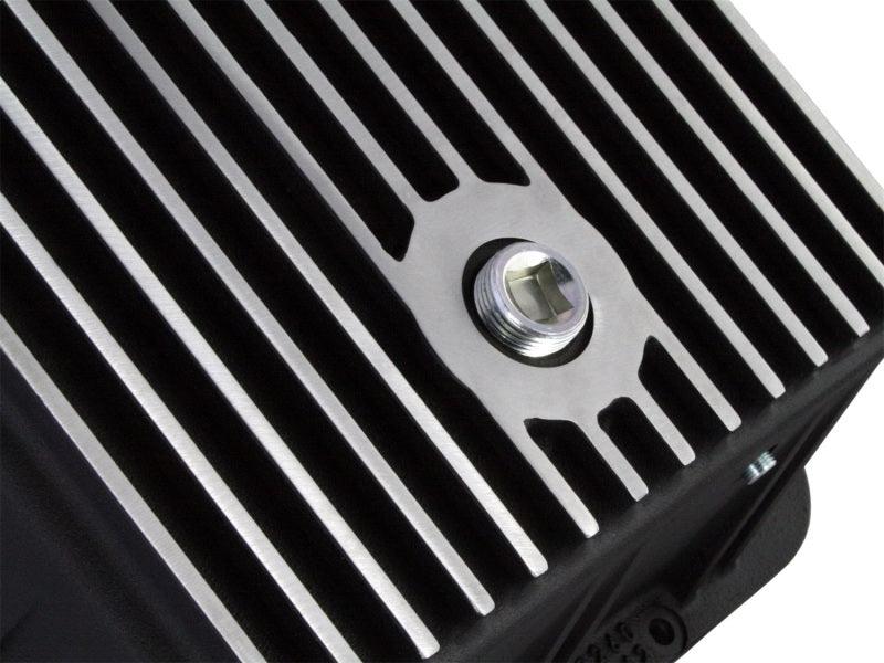 aFe Power Cover Trans Pan Machined Trans Pan GM Diesel Trucks 01-12 V8-6.6L Machined - Torque Motorsport