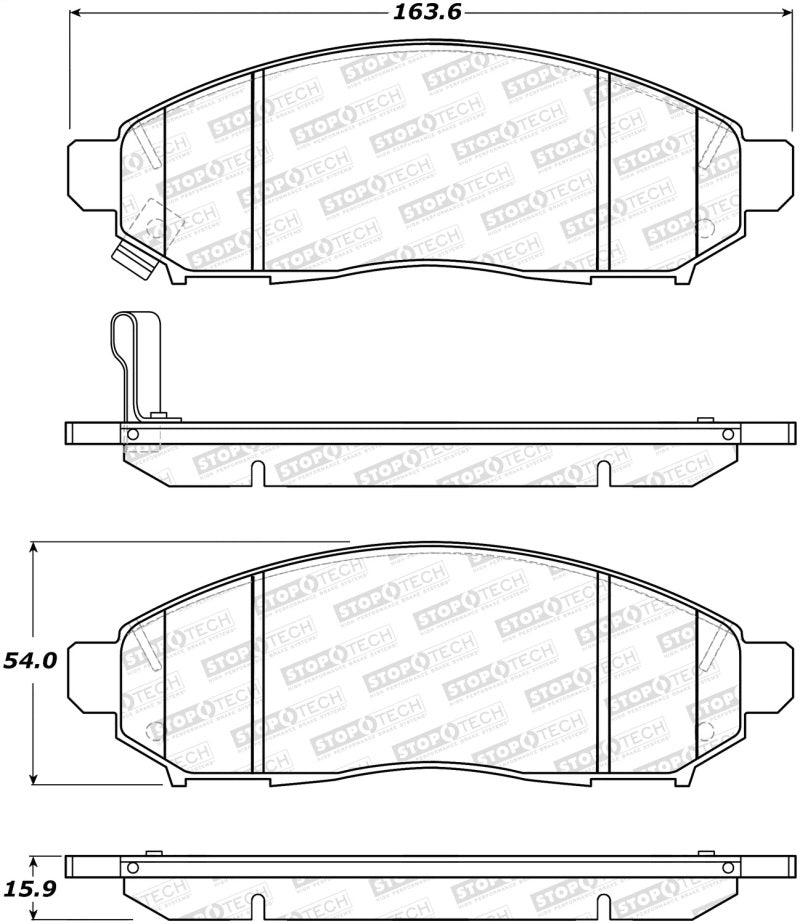 StopTech Street Brake Pads - Torque Motorsport