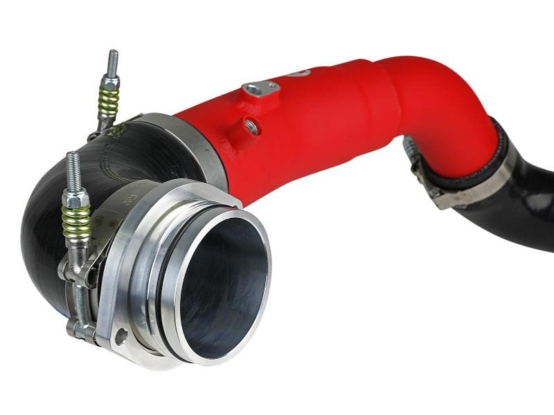 aFe 2020 Toyota Supra 3.0L 3in Red Intercooler Tube - Hot - Torque Motorsport