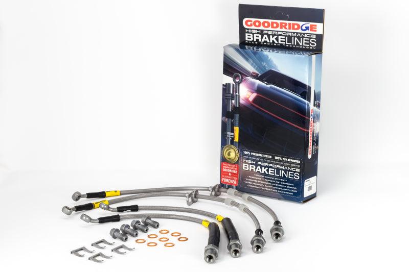 Goodridge 16-17 Chevrolet Camaro ZL1/SS (Excl. 1LE Pkg.) Models w/Brembo Calipers SS Brake Lines - Torque Motorsport