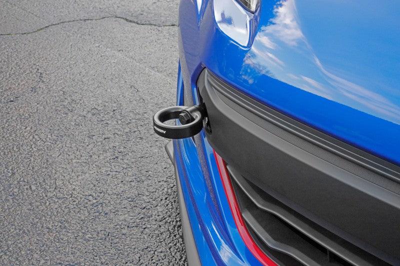 Perrin 18-21 WRX/STI / 13-20 BRZ / 17-20 Toyota 86 Front Tow Hook Kit - Flat Black - Torque Motorsport