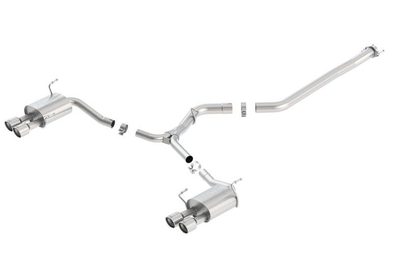 Borla 11-14 Subaru Impreza WRX/STI Sedan 4dr ATAK SS Catback Exhaust - Torque Motorsport