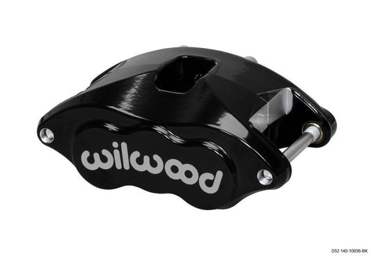 Wilwood Caliper-D52-Black Pwdr 2.00/2.00in Pistons 1.28in Disc - Torque Motorsport