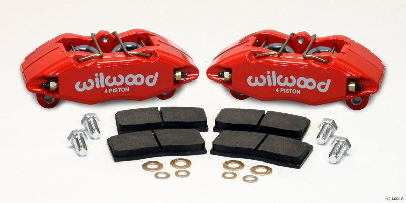 Wilwood DPHA Front Caliper & Pad Kit Red Honda / Acura w/ 262mm OE Rotor - Torque Motorsport