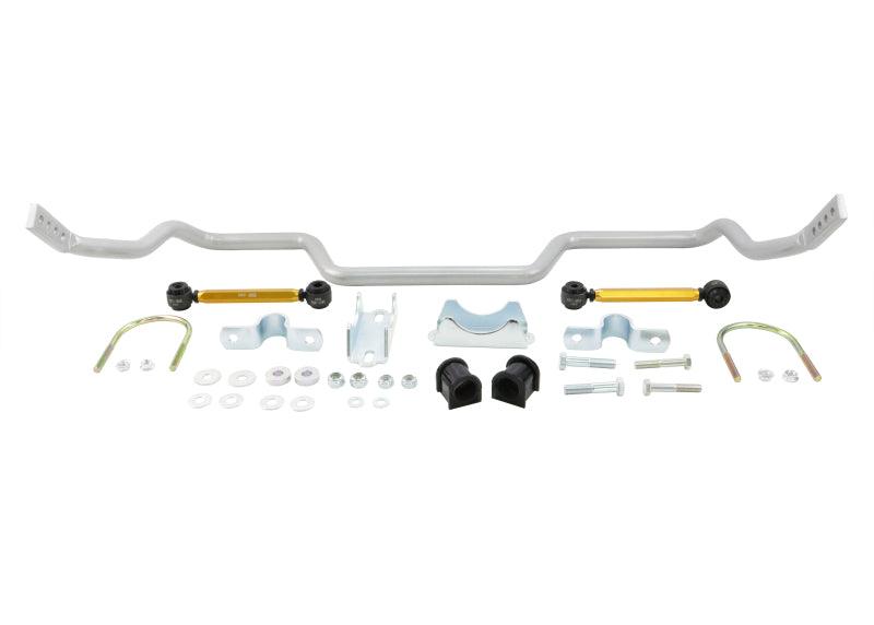 Whiteline 05+ Ford Mustang Coupe 8 cyl (Inc Shelby GT / GT500) Rear 27mm Heavy Duty Adj Swaybar - Torque Motorsport