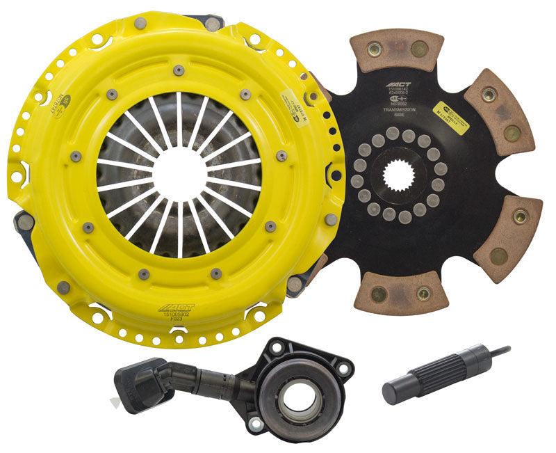 ACT 2014 Ford Focus HD/Race Rigid 6 Pad Clutch Kit - Torque Motorsport