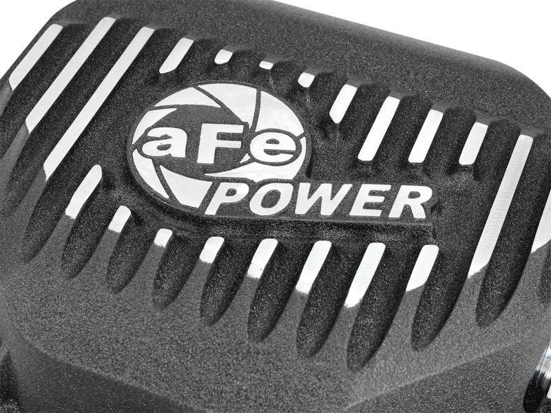 AFE Rear Differential Cover (Black Machined; Pro Series); Dodge/RAM 94-14 Corporate 9.25 (12-Bolt) - Torque Motorsport