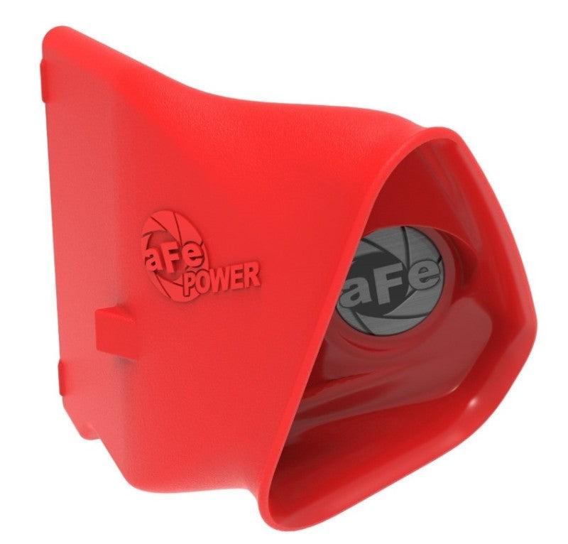 aFe Power 15-20 Ford Mustang 2.3l L4/3.7l V6/5.0l V8 Dynamic Air Scoop - Red - Torque Motorsport